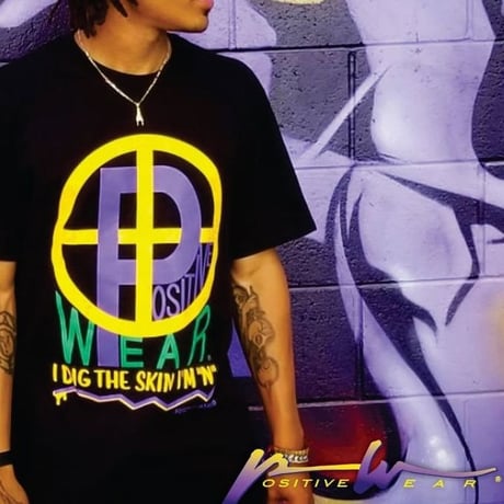 LA発 Positive Wear Clothing ポジティブウェア クロージング CLR Target Tシャツ (PWT7BP)