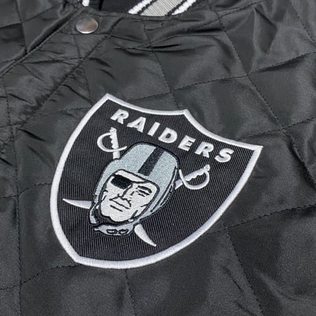 海外限定 NFL JHデザイン LV Raiders ラスベガス レイダース チャンピオンズ リバーシブル スタジャン