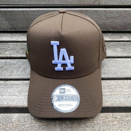 海外限定 Newera ニューエラ 9Forty A-Frame Aフレーム LA Dodgers ドジャース キャップ 75th WS (940-98)