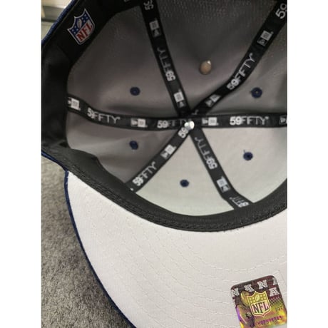 NFL 限定100周年記念 NEWERA ニューエラ LA ラムズ RAMS ロサンゼルス 59Fifty キャップ Current
