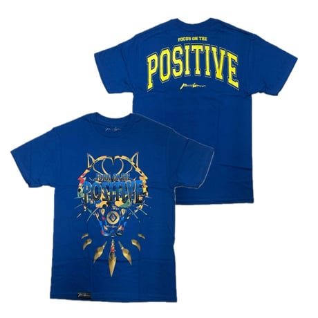 LA発 Positive Wear Clothing ポジティブウェア クロージング Black Panther FOTP Tシャツ (PWT48blu)