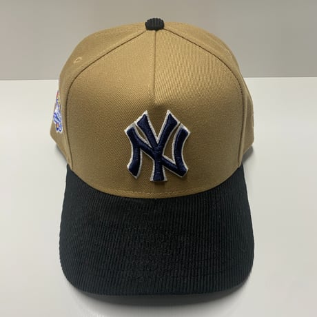 海外限定 Newera ニューエラ 9Forty Aフレーム NY Yankees ヤンキース 1999WS コーデュロイ キャップ (940-285)