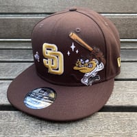 海外仕様 9FIFTY ニューエラ MLB サンディエゴ パドレス Padres タズ Looney Tunes (950-271)