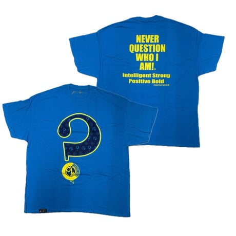 LA発 Positive Wear Clothing ポジティブウェア クロージング ？ Tシャツ (PWT8Blu)