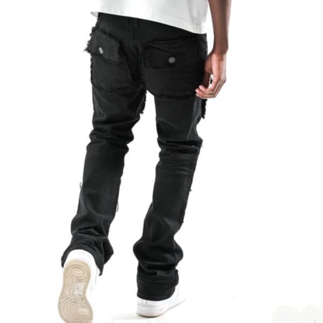 SPARK Premium Denim スパーク プレミアムデニム STACKED FLARE マルチポケット スタックド フレア (JNS149)