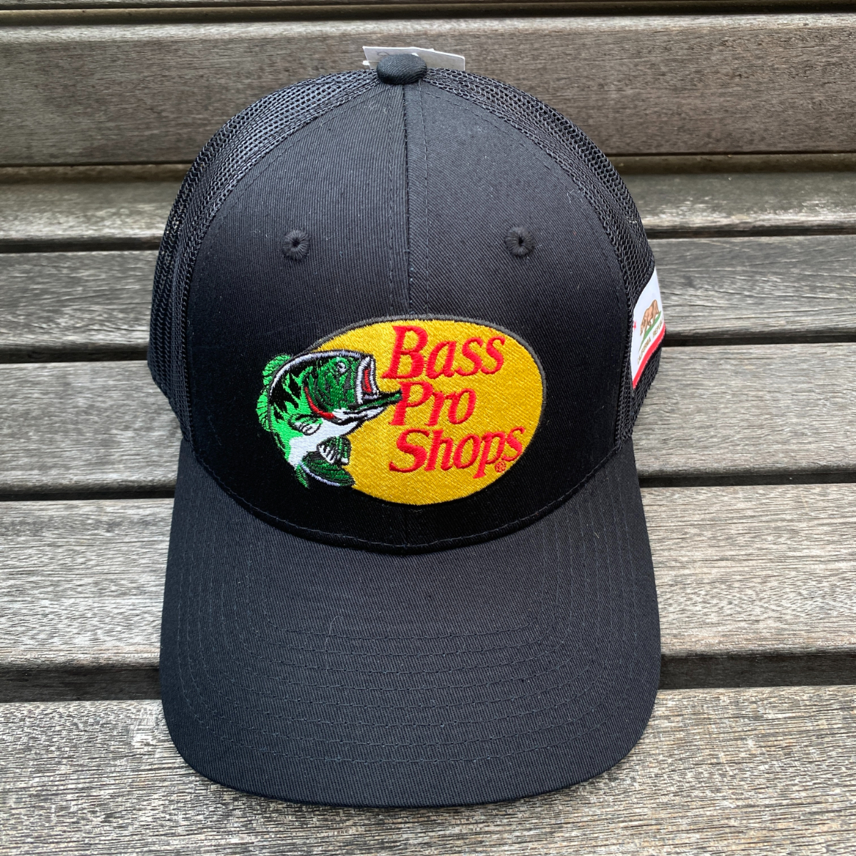 限定USA州旗パッチ Bass Pro Shops バスプロショップス 刺繍ロゴ