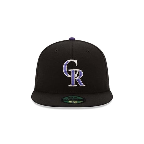 レア 旧モデル 59FIFTY ニューエラ 公式 ROCKIES コロラド ロッキーズ game (9-1)