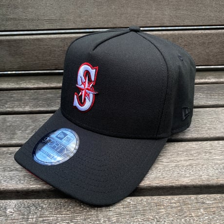 海外限定 Newera ニューエラ 9Forty Aフレーム Mariners シアトル マリナーズ 20th Anniv. キャップ (940-193)