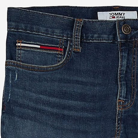 TOMMY JEANS USA トミージーンズ  SLIM FIT テーパード ストレッチデニム インディゴ