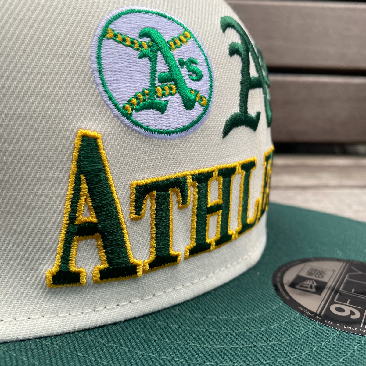 USA限定 9FIFTY ニューエラ MLB アスレチックス Athletics スナップバッ