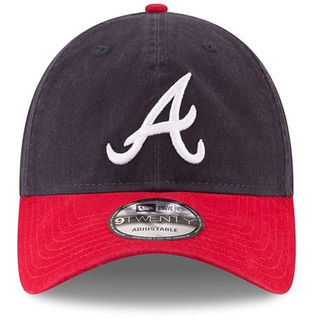 9Twenty ニューエラ NEWERA アトランタ ブレーブス  MLB ストラップバックキャップ  HOME