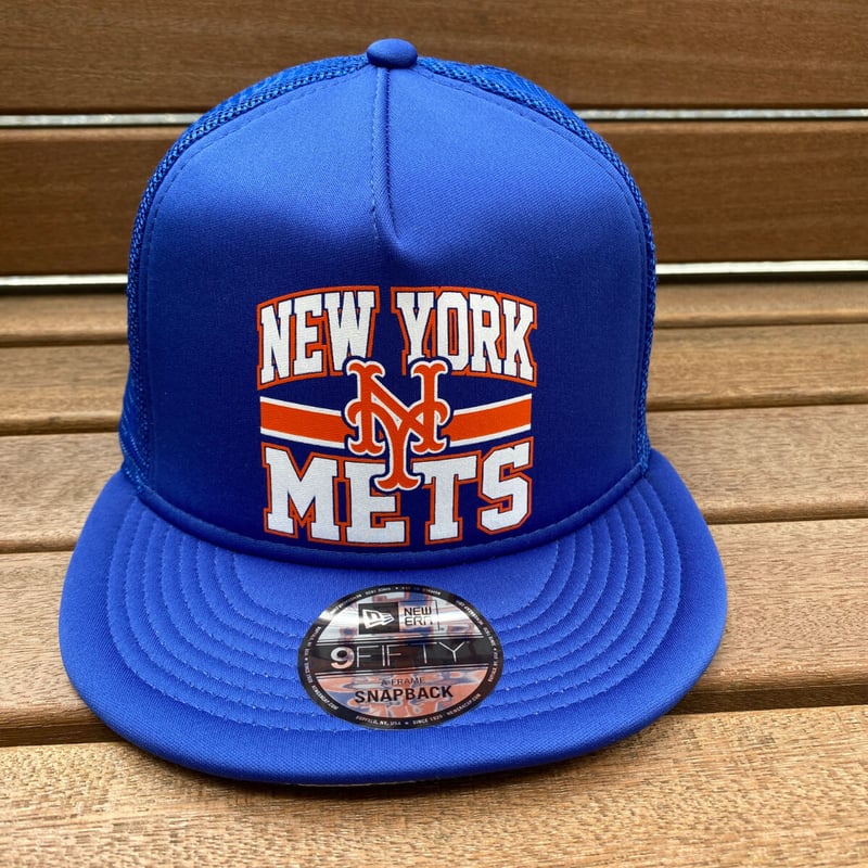 海外限定 ニューエラ LogoTrucker 9Fifty ニューヨークメッツ Mets トラ