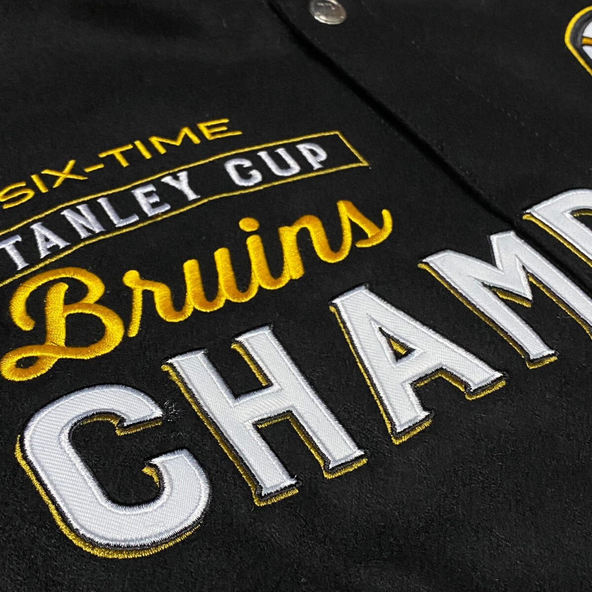 NHL JHデザイン Bruins ブルーインズ 限定スタンレーチャンピオンズ