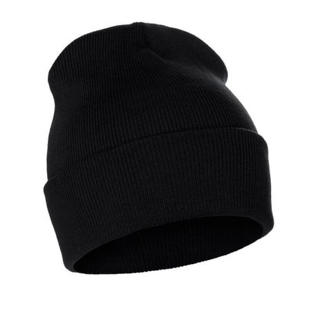 Decky ディッキー LAブランド 定番 ニット帽 Cuff Beanies ロングタイプ 黒 ユニセックス