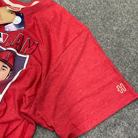 MLB公式 HOMAGE 大谷翔平 マイクトラウト JAM Tシャツ Angels ロサンゼルス エンゼルス