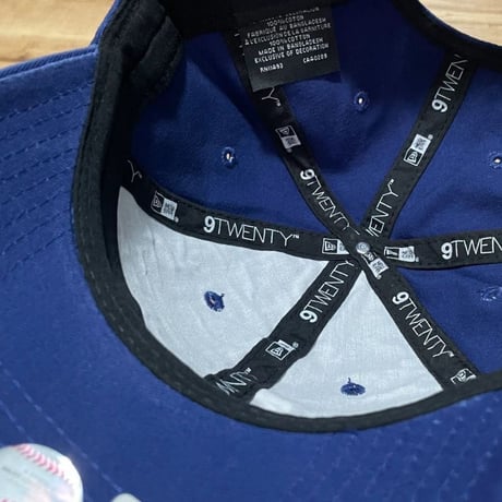 米国仕様 NEWERA ニューエラ 9Twenty MLB ロサンゼルス ドジャース LA Dodgers REP ストラップバックキャップ