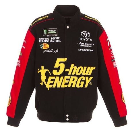 USA最強モータースポーツ  NASCAR 海外限定 JHデザイン レーシングジャケット  5アワーエナジー (NSCR20)