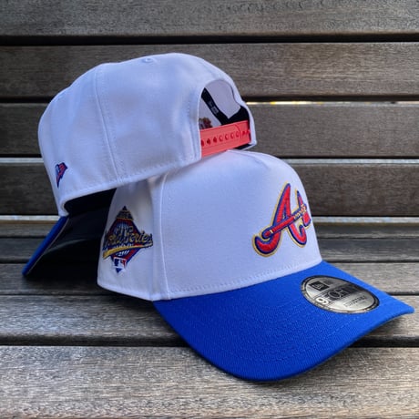 海外限定 Newera ニューエラ 9Forty A-Frame Aフレーム Braves ブレーブス 95WS キャップ (940-274)
