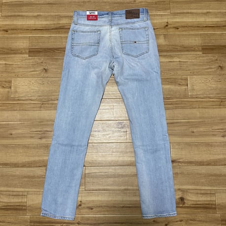 USAモデル TOMMY HILFIGER トミーヒルフィガー TJ Slim Jeans ストレッチ スリムデニム (R4F-3)