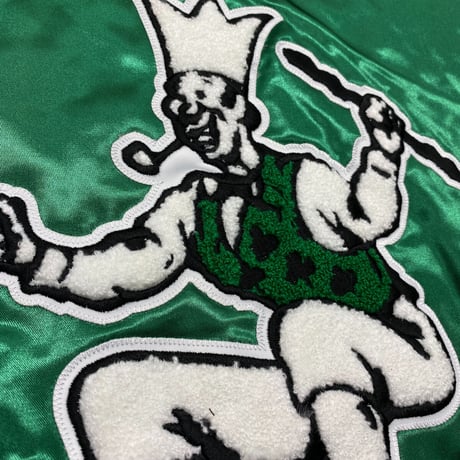 Mitchell&Ness ミッチェル&ネス NBA ボストンセルティックス HWC サテン スタジアムジャンパー