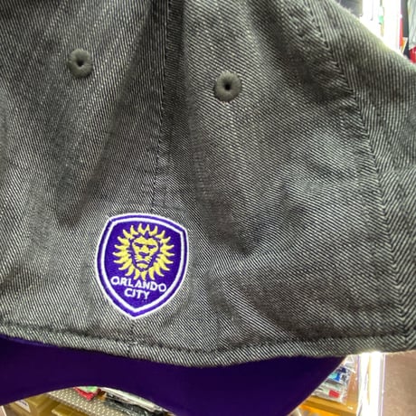 Adidas アディダス MLS オーランド シティ SC 伸縮性 キャップ メジャーリーグサッカー (MLS14)