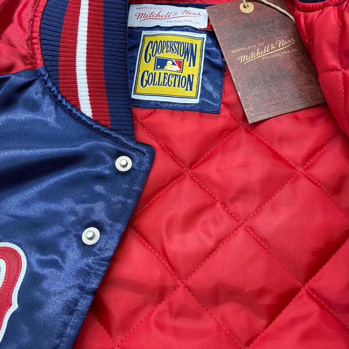 ミッチェル&ネス Mitchell&Ness ボストン レッドソックス サテン