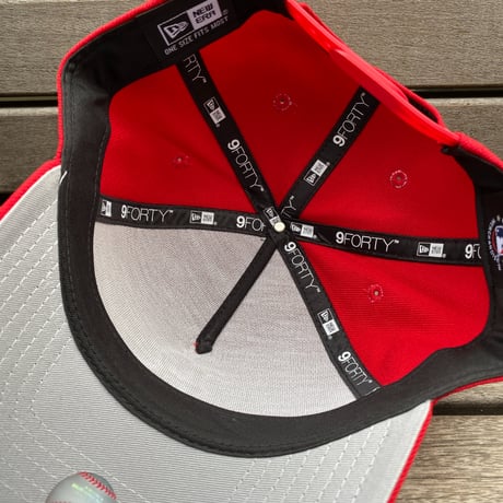 海外限定 Newera ニューエラ 9Forty A-Frame Aフレーム Redsox ボストン レッドソックス 赤 (940-85)