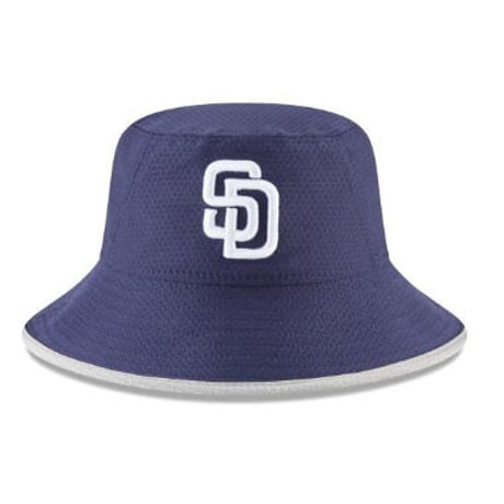 HEX ニューエラ NEWERA サンディエゴ PADRES パドレス 公式  バケットハット 紺 フリーサイズ MLB