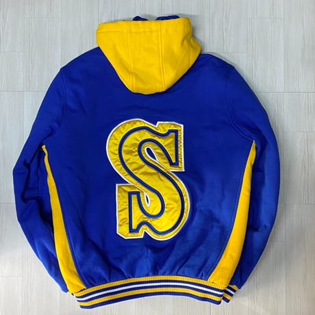 USA限定 JHデザイン MLB シアトル マリナーズ Mariners リバーシブル MLB スタジャン
