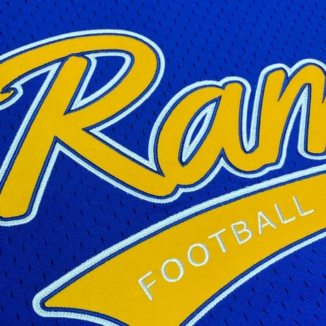 Mitchell&Ness ミッチェル&ネス NFL ロサンゼルス ラムズ  Vネック T.PROSPECT ジャージ