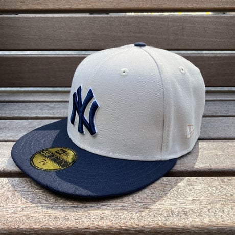 USA限定 59FIFTY ニューエラ NY Yankees ニューヨーク ヤンキース Off-Campus (19-17)
