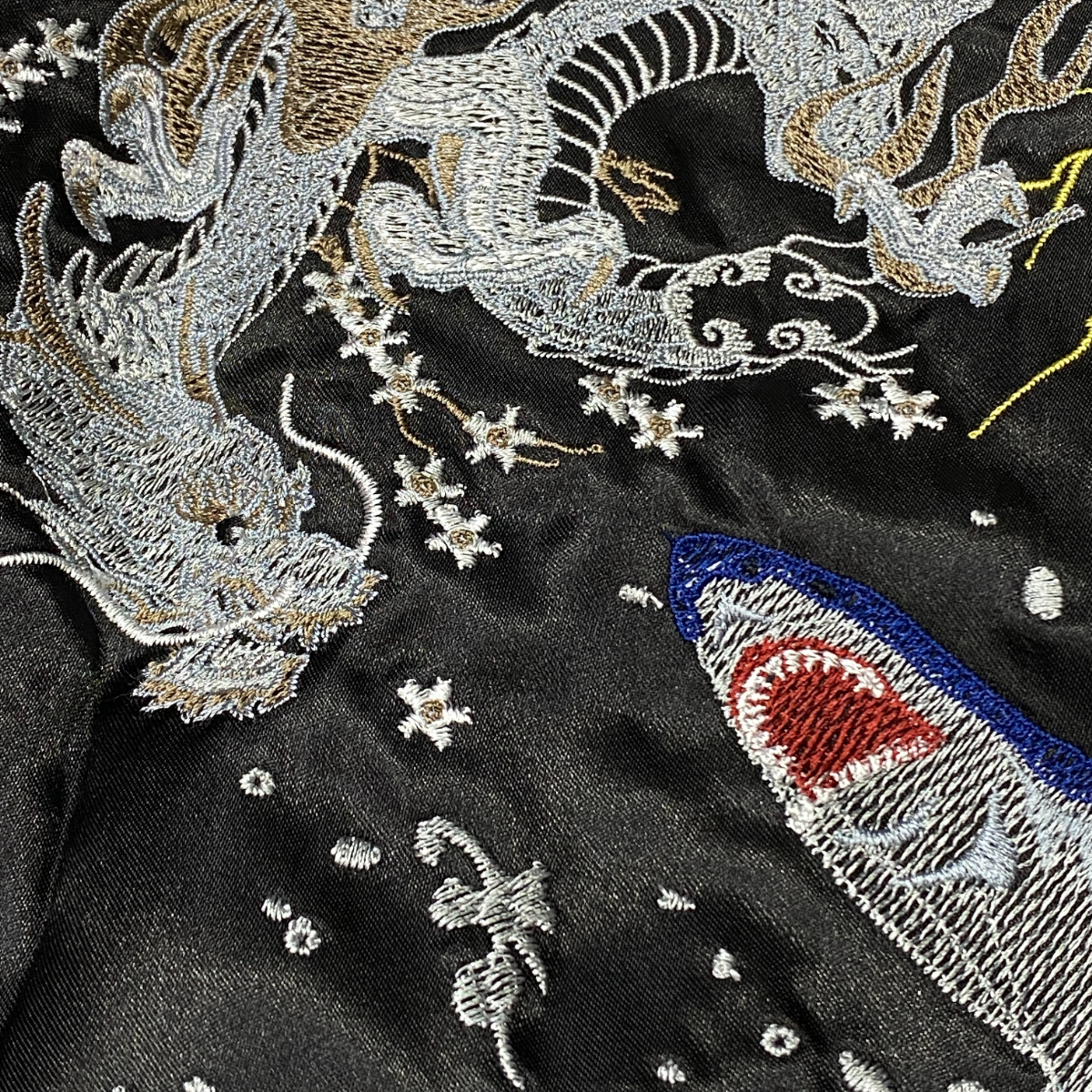 KIDS 横須賀発祥 スカジャン 横須賀ジャンパー SUKAJAN 中綿入り