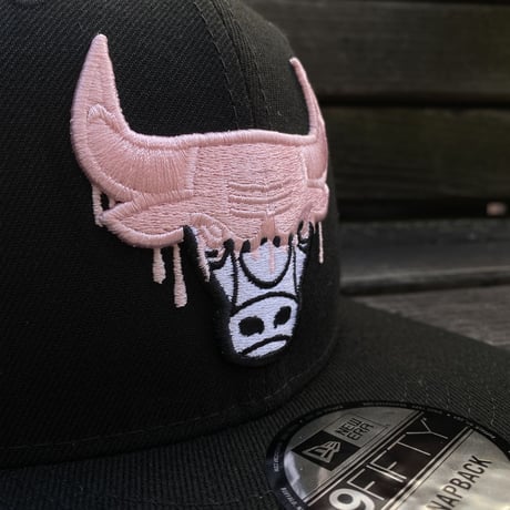 USA限定 Newera ニューエラ NBA  9FIFTY シカゴ ブルズ Q3 QT スナップバックキャップ