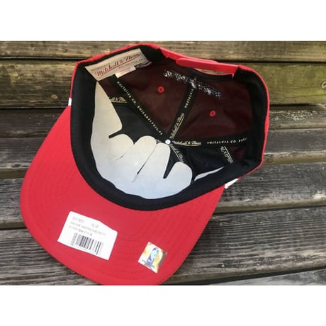 Mitchell&Ness NBA ワシントン Wizards ウィザーズ 公式 ANORAK スナップバックキャップ