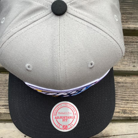 Mitchell&Ness OKC オクラホマシティ Thunder サンダー スナップバックキャップ NBA 2トーン