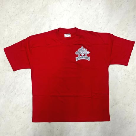 米国ブランド FWRD Denim NY クリスタル 十字架 半袖 Tシャツ Crystalized Templar Tee (CropT16)