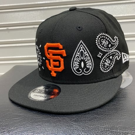 USA限定 Newera ニューエラ 9FIFTY ペイズリー スナップバック MLB サンフランシスコ ジャイアンツ