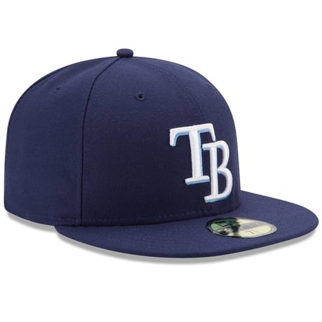 59FIFTY ニューエラ Newera オーセンティック TB RAYS タンパベイ レイズ game (27-1)