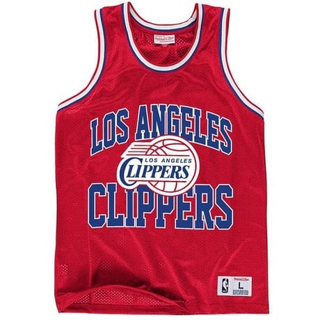 Mitchell&Ness ミッチェル&ネス NBA メッシュタンクトップ LA Clippers ロサンゼルス クリッパーズ