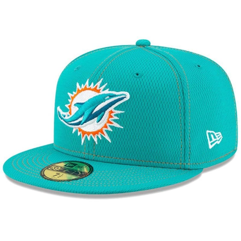 NFL 限定100周年記念 NEWERA ニューエラ Dolphins マイアミ ドルフィンズ...