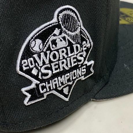 海外限定 59FIFTY ニューエラ LA 2024ワールドシリーズ優勝記念 キャップ LA Dodgers ドジャース (15-47)