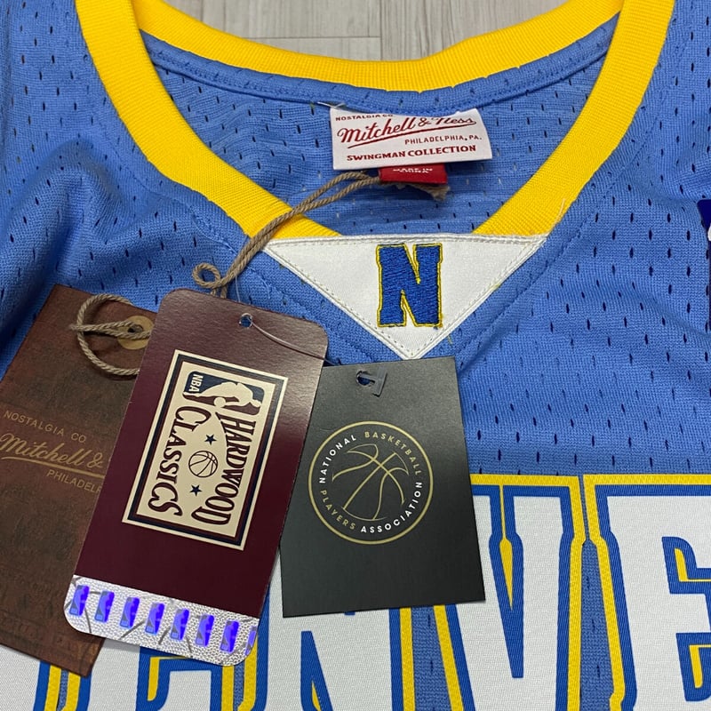 Mitchell &amp; Ness - Nets ゲームシャツ ネッツ Mitchell&Ness NBA HWC デンバーナゲッツ Nuggets カーメロ