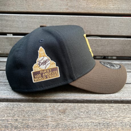 海外限定 Newera ニューエラ 9Forty Aフレーム LA Dodgers ドジャース キャップ 1st WS記念  (940-113)