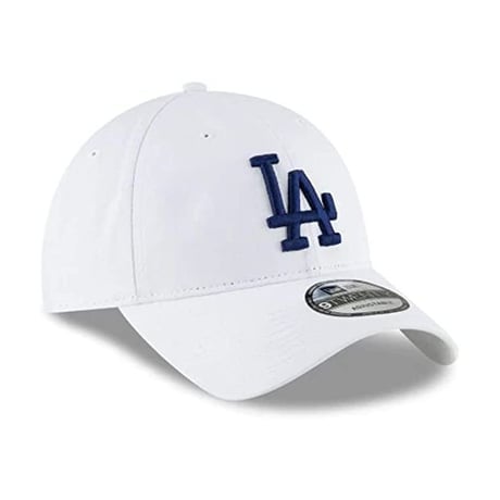 米国仕様 NEWERA ニューエラ 9Twenty MLB ロサンゼルス ドジャース LA Dodgers ストラップバックキャップ 白