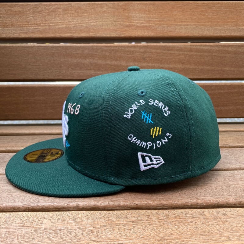 激レア USA限定 59FIFTY ニューエラ MLB アスレチックス