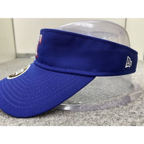Essential ニューエラ NEWERA サンバイザー Rangers テキサス レンジャーズ MLB サイズ調節可