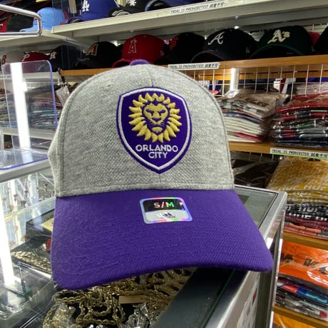 Adidas アディダス MLS オーランド シティ SC 伸縮性 キャップ メジャーリーグサッカー (MLS13)