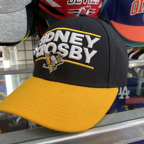#87 シドニークロスビー Adidas アディダス ピッツバーグ ペンギンズ NHL ボールキャップ