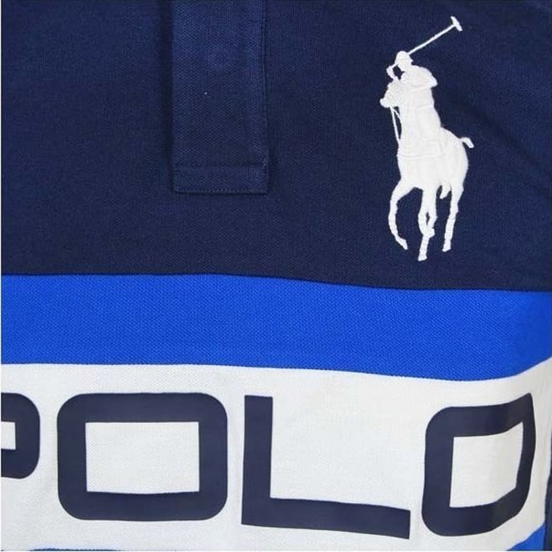 限定 POLO ラルフローレン RALPH LAUREN 半袖 ポロシャツ 襟裏ロゴ