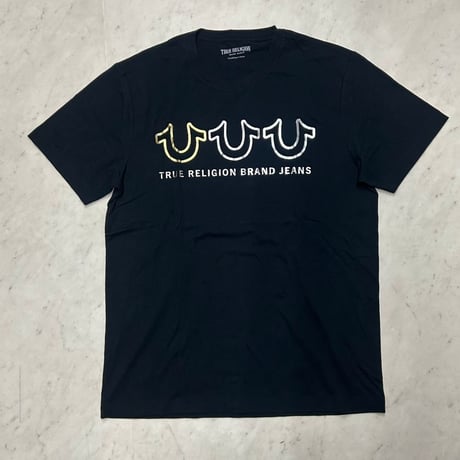 True Religion トゥルーレリジョン Triple HS Foil T-Shirt トリプル フォイルロゴ Tシャツ  (TRUE-TS14)